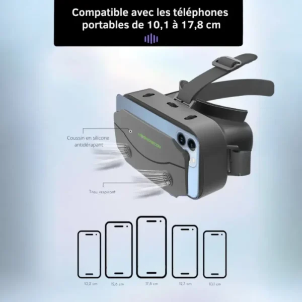 Lunettes 3D virtuelle PEROUSE dimensions