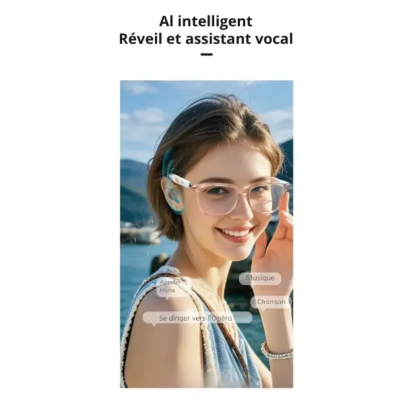 Lunettes Bluetooth TREVISE description - visuprotect.com