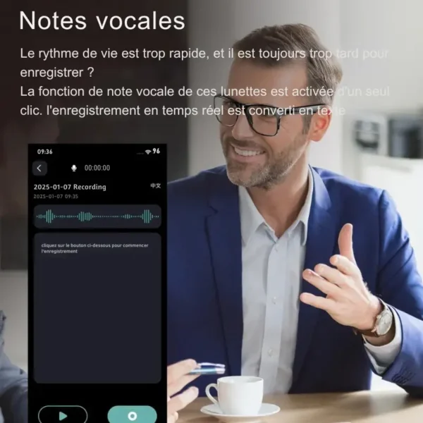 Lunettes intelligentes TARENTE notes - visuprotect.com