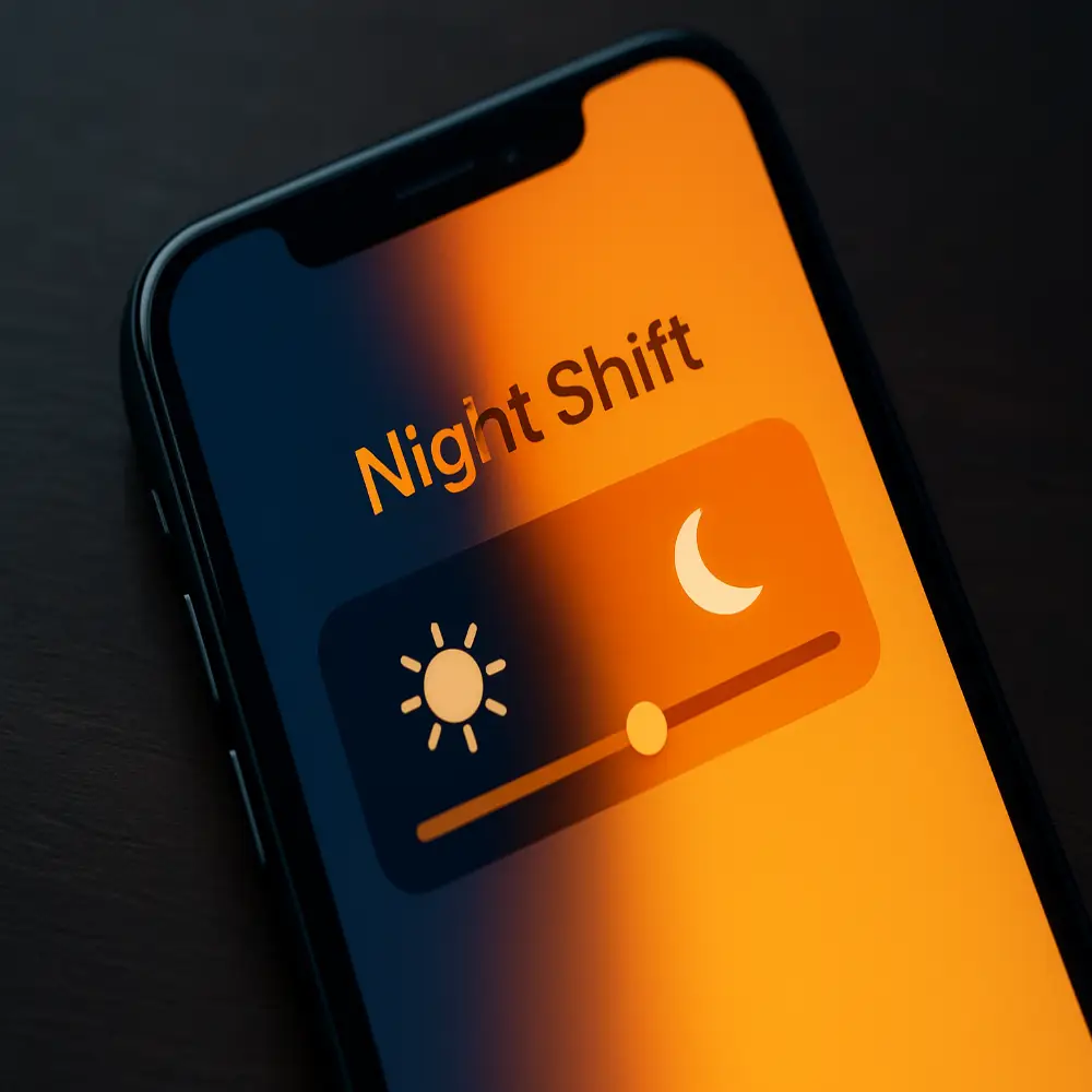 Téléphone mode nuit