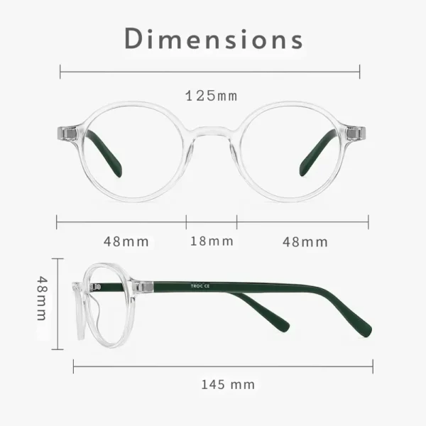 Dimensions lunettes GALLA