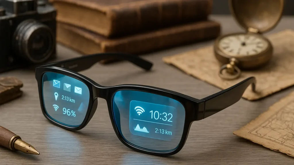 Fonctionnement des lunettes intelligentes