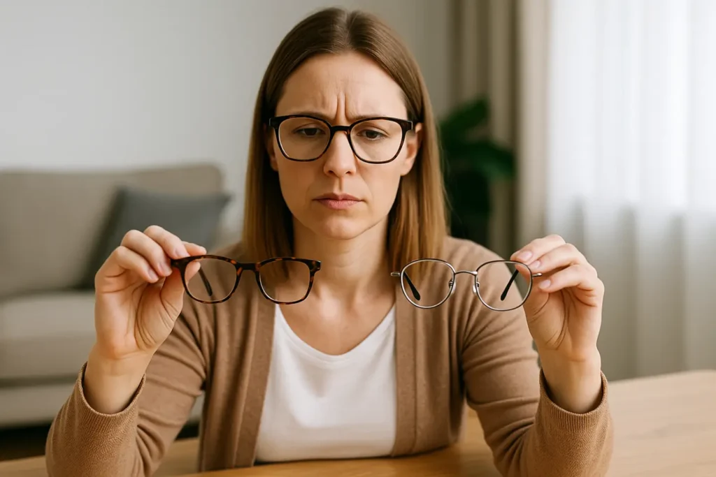 Inconvénients des lunettes loupes