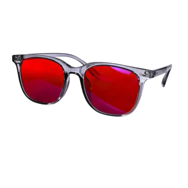 Lunettes Anti lumière bleue MAZARA rouge gris