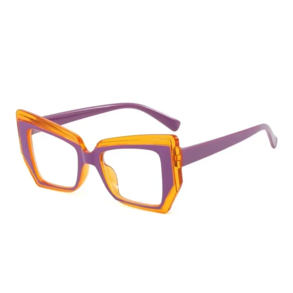 Lunettes Anti lumière bleue OLBIA orange mauve