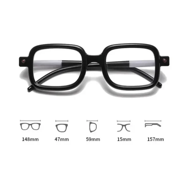 Lunettes PORDE dimensions