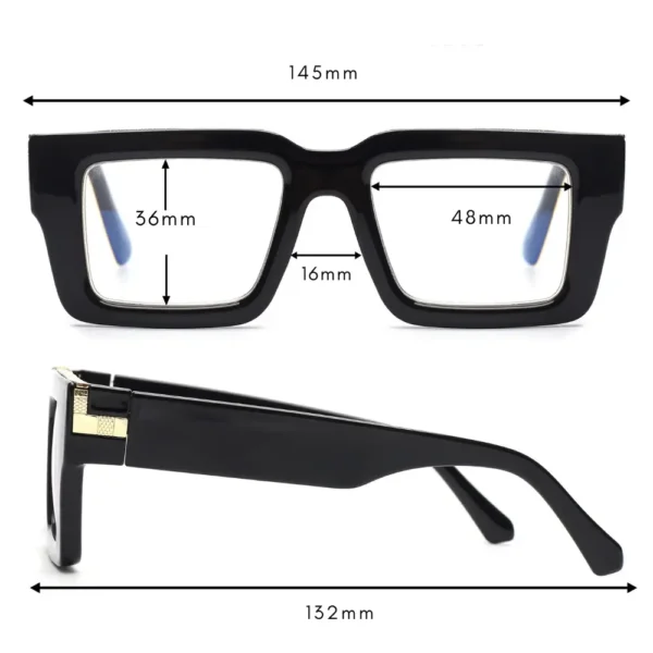 Lunettes PORTICCI dimensions