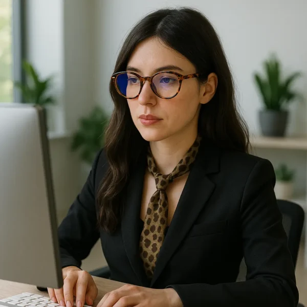 Lunettes SILVANA modèle féminin