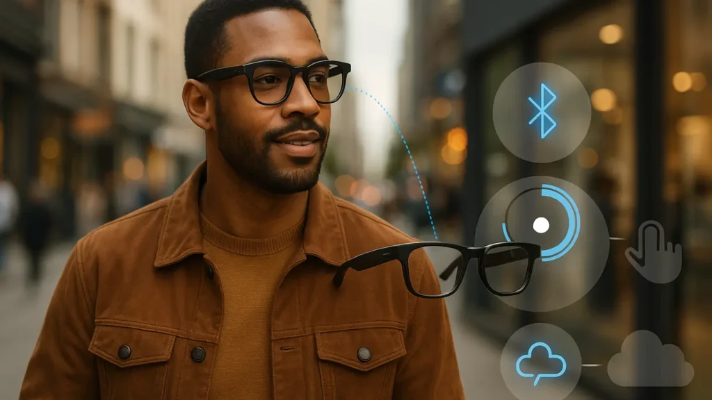 Lunettes audio bluetooth
