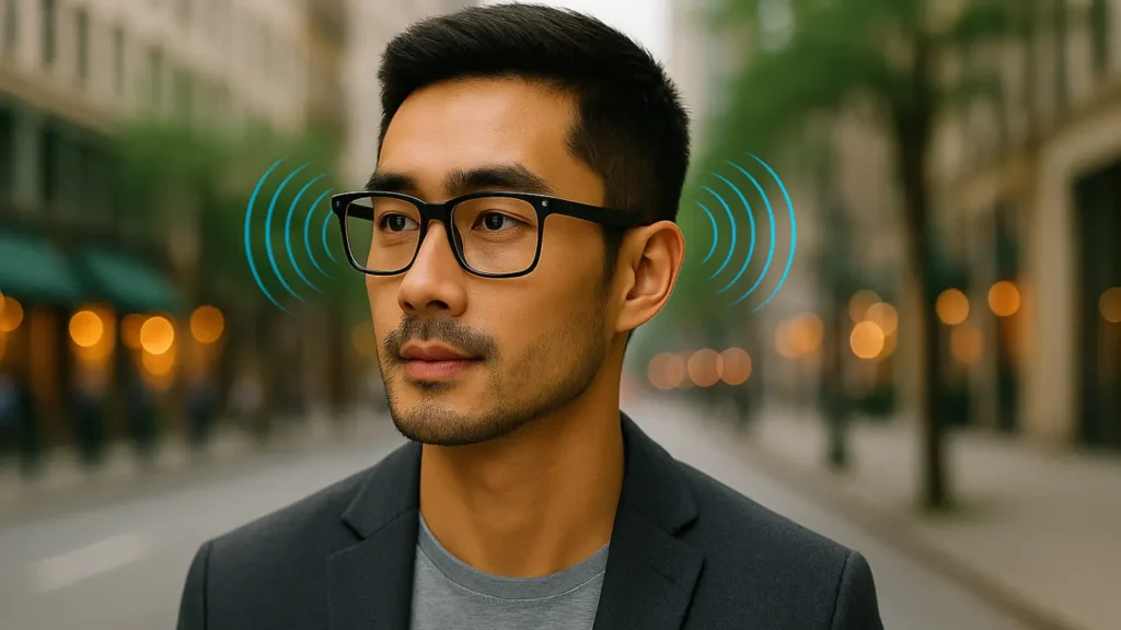 Lunettes audio intégrées