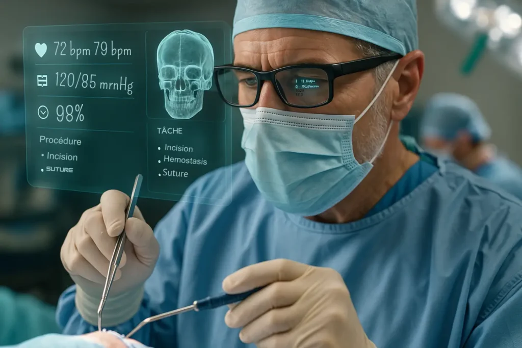 Lunettes connectées médicales