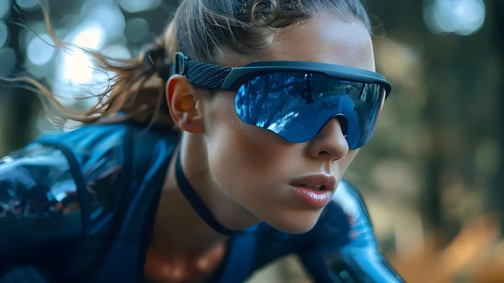 Lunettes connectées pour le sport