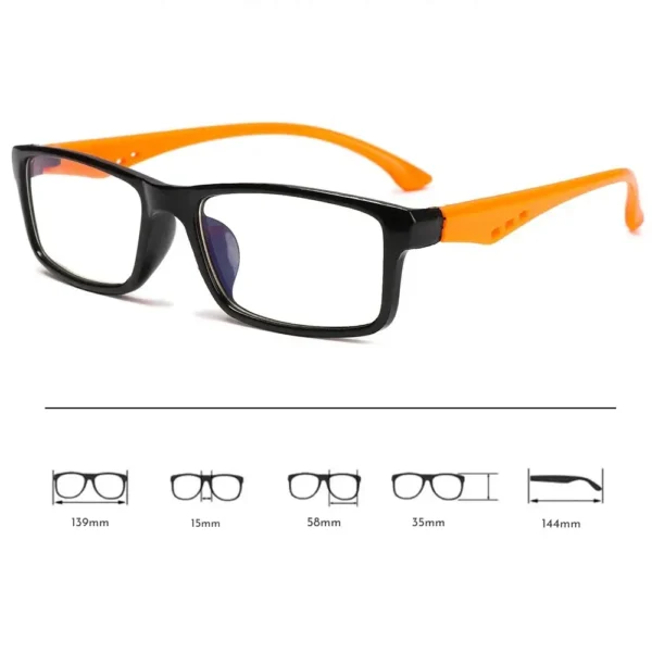 Lunettes gaming AVERSA dimensions