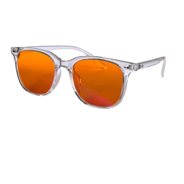 lunettes gaming MAZARA orange transparent