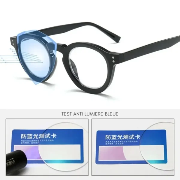 Lunette MARANO test lumière bleue