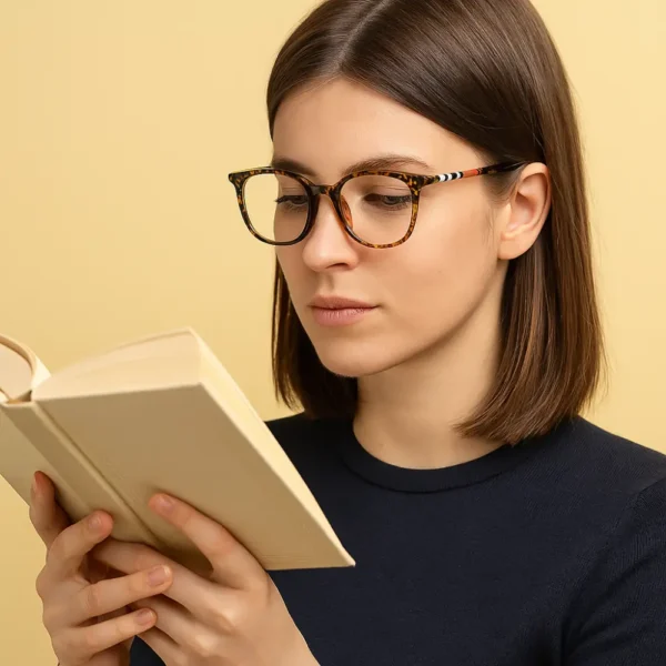 Lunettes VITTORIA léopard modèle féminin