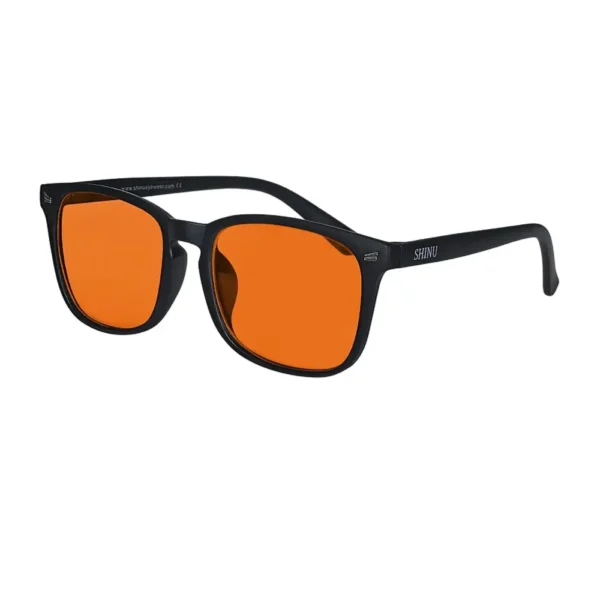 Lunettes gaming PAVI orange noir
