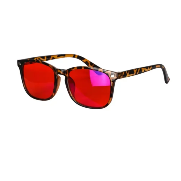 Lunettes gaming PAVI rouge léopard