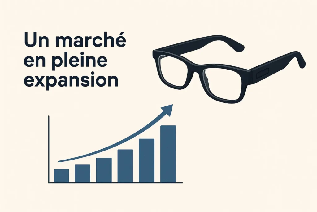 Marché des lunettes intelligentes