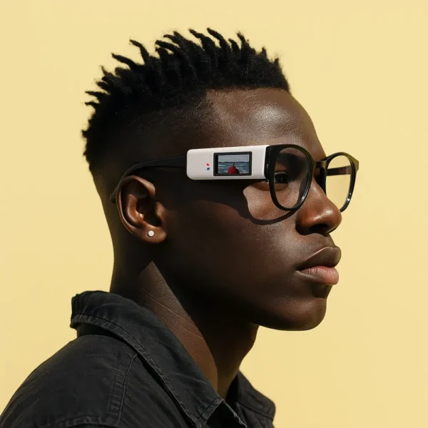 Lunettes GIANI blanches modèle masculin