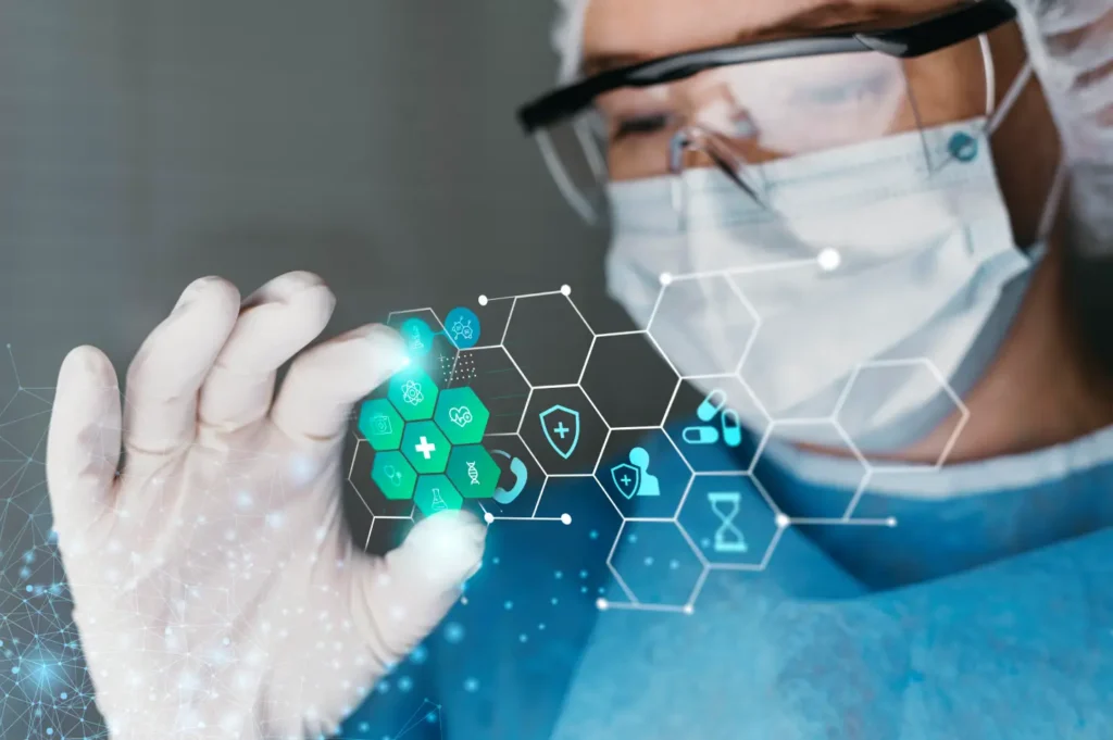 Lunettes connectées pour la médecine