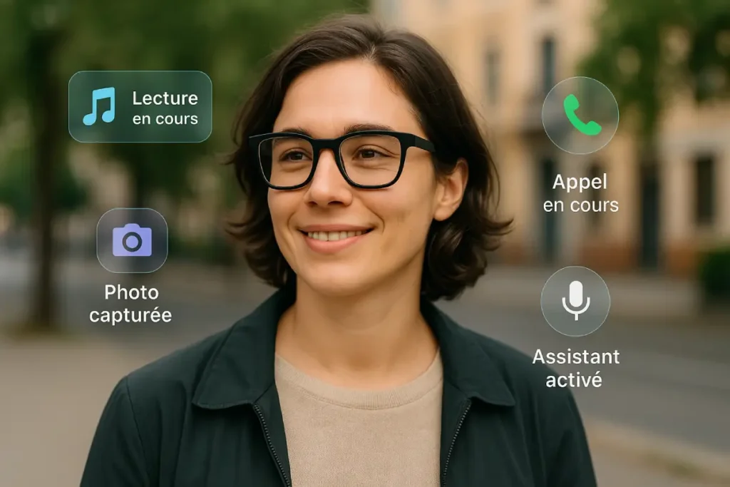 Adaptation aux lunettes intelligentes optimisée