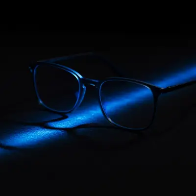 Lunettes anti lumière bleue pour la santé oculaire écrans