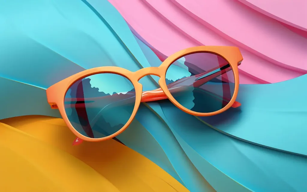 Lunettes audio bluetooth design colorées