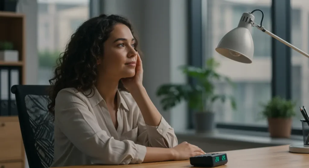 Application règle 20-20-20 télétravail - pause visuelle toutes les 20 minutes, regard lointain 6 mètres