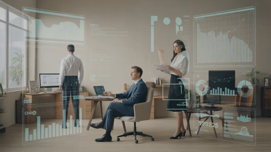 Statistiques évolution fatigue visuelle télétravail post-COVID 2025 infographie moderne